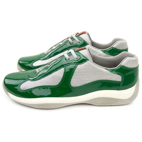 prada sport america's cup scarpe green|Prada America's Cup Sneakers .